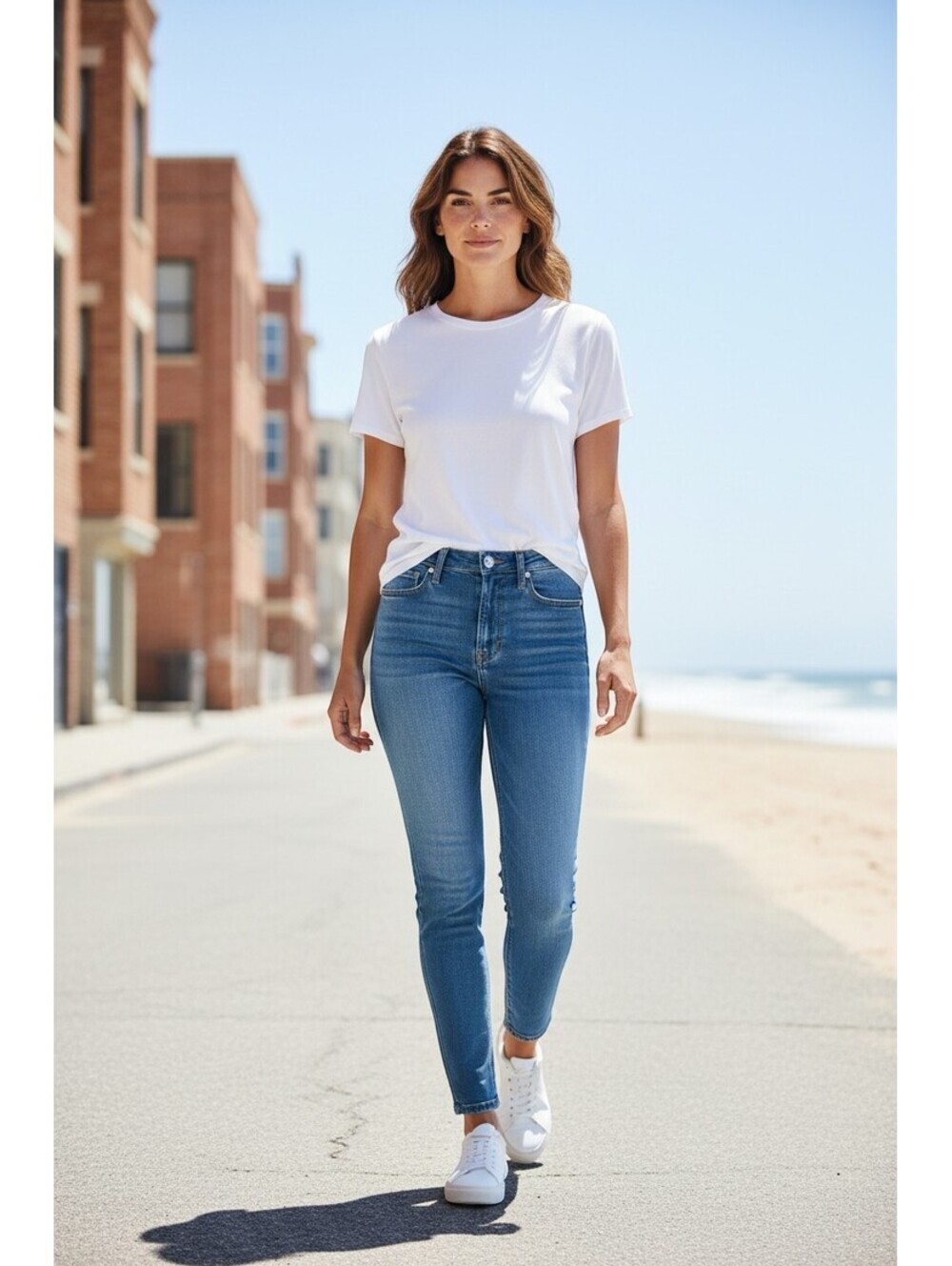 Levi's 711 Skinny Jeans Women's Light Wash Denim Size 26